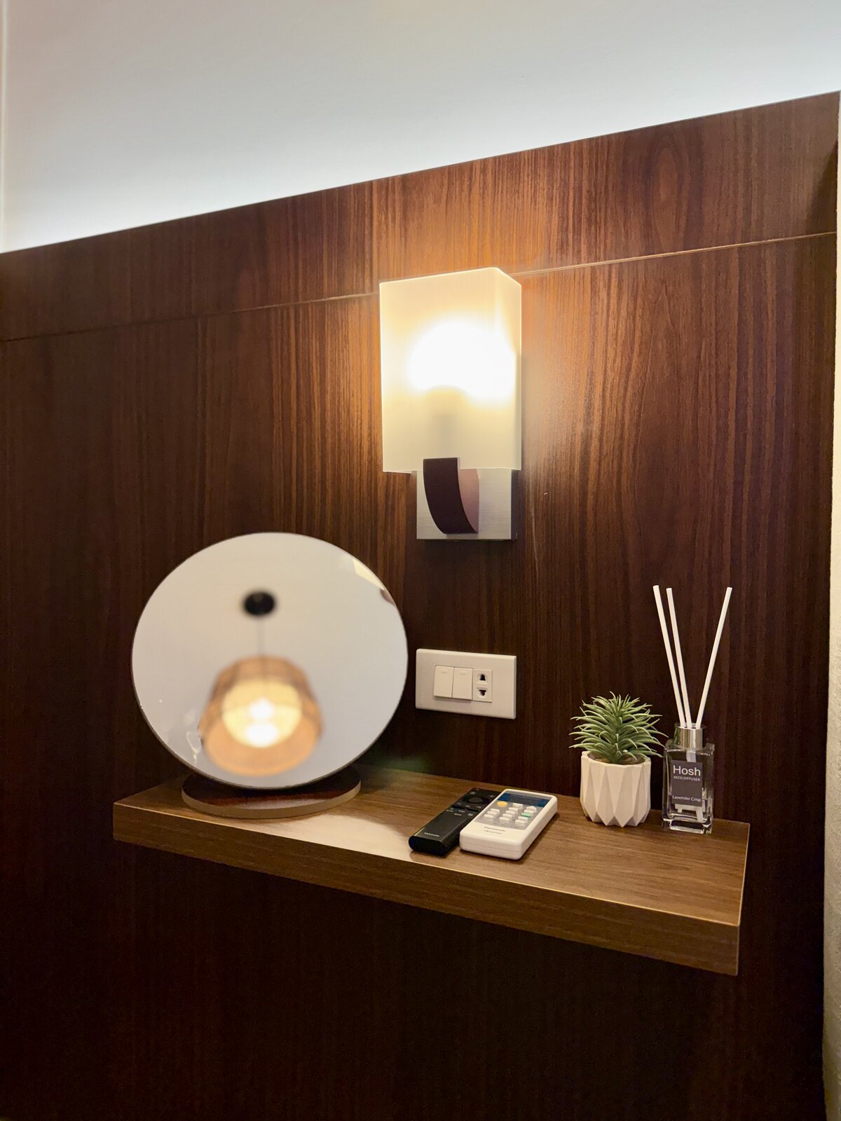 The bedroom
